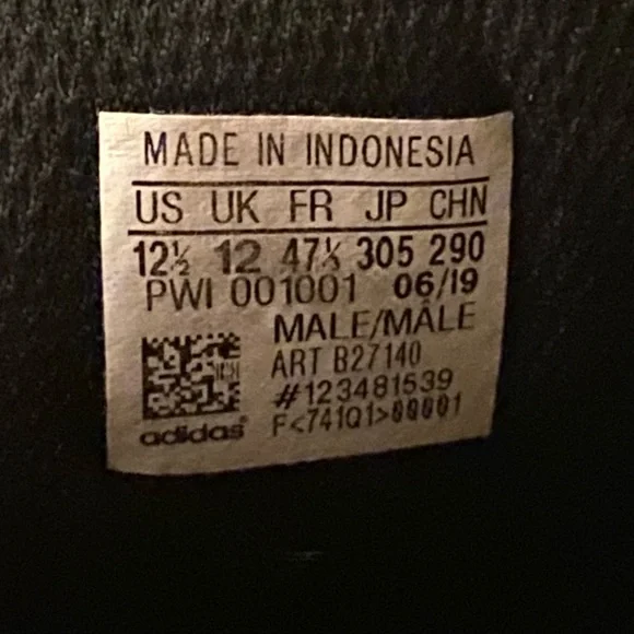 Adidas Originals Superstar Shelltoe Core Black White Gold Men’s Sz 12.5.Preowned - Picture 3 of 7